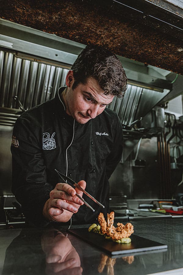 Matías Pablo Rago Romero, chef y propietario de Lata-Bern@
